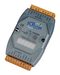 ICP DAS I-7080BD - I-7080B with LED display by ICP DAS