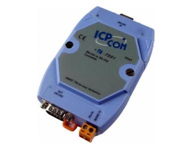 ICP DAS I-7551 - Isolated RS-232 to RS-232 Converter. Supports operating temperatures between -25 to 75C. by ICP DAS