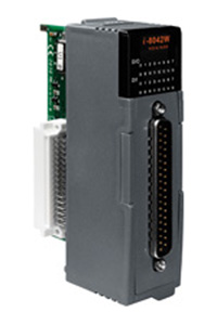 I-8042W - 16-channel Isolated Digital Input & 16-channel Isolated Digital Output Module by ICP DAS