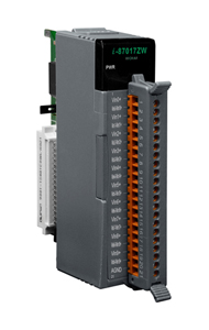 ICP DAS I-87017ZW - 10 / 20 Channel Analog Input Module with High Voltage Protection by ICP DAS