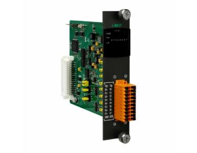ICP DAS I-9017 - 14-bit, 100 K sampling rate, 30/15-channel analog input module. Operating temperature Range: -25 to +75C by ICP DAS