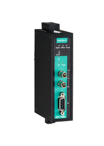 Moxa ICF-1180I-S-ST - Industrial PROFIBUS to Fiber Optic Converter, ST Single-mode by MOXA