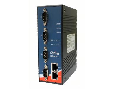ORing IDS-342GT - 4 Serial to 2GE Device Server by ORing Industrial Networking