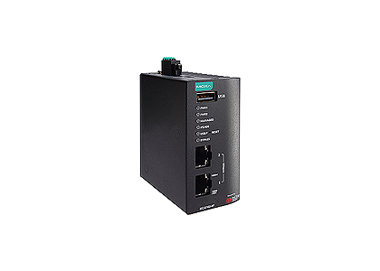 Moxa IEC-G102-BP-SA - IEC-G102-BP-SA - Industrial Intrusion Prevention System (IPS) device with 2 10/100/1000BaseT(X) ports, 5 y by MOXA