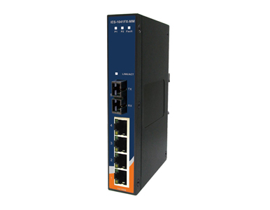 IES-1041FX-SS-SC - Slim Type 4x 10/100TX (RJ-45) + 1x 100FX (Single Mode/ SC) by ORing Industrial Networking