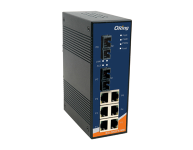 IES-1062FX-MM-SC - *Discontinued* - Rugged 6x 10/100TX (RJ-45) + 2x 100FX (Multi-mode/ SC) by ORing Industrial Networking