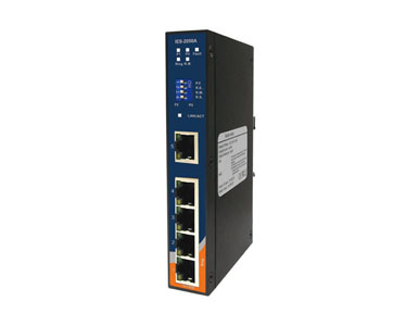 IES-2050A - Slim Type 5x 10/100TX (RJ-45) with DIP switch by ORing Industrial Networking