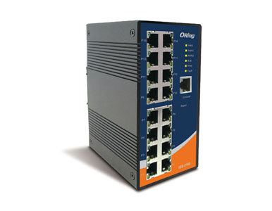 IES-3160  - Rugged 16x 10/100TX (RJ-45) by ORing Industrial Networking