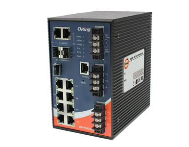 IES-P3073GC-HV - Rugged 7x 10/100TX (RJ-45) + 3 x 100/1000 Combo (SFP/RJ-45) by ORing Industrial Networking