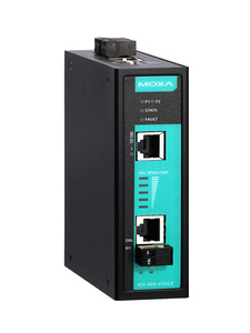 Moxa IEX-402-VDSL2 - Managed VDSL2 Ethernet Extender with 1 10/100BaseT(X) port, and 1 DSL port, -10 to 60  Degree C  operating by MOXA