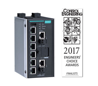 Moxa IEX-408E-2VDSL2-LV - Managed VDSL2 Ethernet switch , 6 FE ports, 2 VDSL2 ports, 12/24/48 VDC, -10 to 60? operating temperat by MOXA