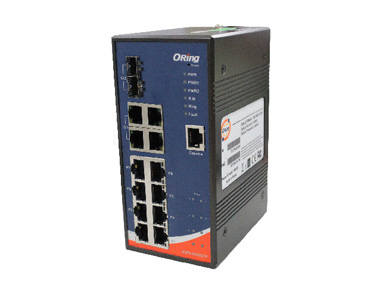 IGPS-9842GTP-24V - Rugged 8 x 10/100/1000TX (RJ-45) PoE +, + 4x 10/100/1000TX + 2x 100/1000Base_X (SFP) with 1588 compliant by ORing Industrial Networking
