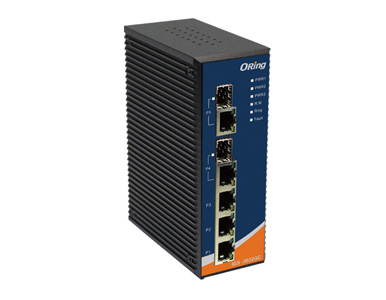 ORing IGS-3032GC   - Rugged 3x 10/100/1000TX (RJ-45) + 2x 100/1000 Combo (SFP/RJ-45) (EN50155) by ORing Industrial Networking