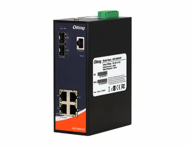 ORing IGS-C9042GP - 6-port managed switch; 4GE + 2 1G/2.5G SFP socket by ORing Industrial Networking