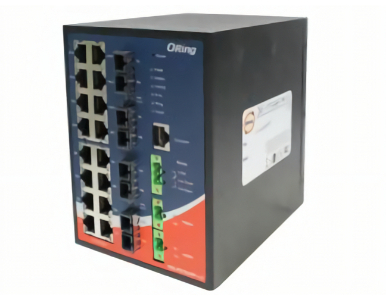 ORing IGS-P9164GF-MM-SC-LV - IEC 61850-3 Managed Ethernet Switch with 16GE + 4 SC Multi-mode, Dual AC/DC by ORing Industrial Networking