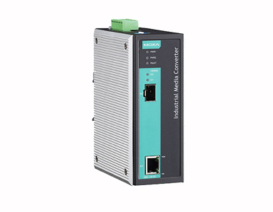 Moxa IMC-101G-IEX - Industrial Giga Media Converter, 10/100/1000BaseT(X) to 1000BaseSX/LX/LHX/ZX, 0 to 60  Degree C by MOXA