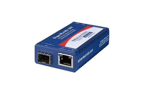 Advantech 856-10747-A - Giga-MiniMc, TX/SFP, W/AC Adaptor, LFPT by Advantech