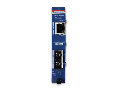 Advantech 850-15525 - *Discontinued* - IMCV-GIGABIT TX/SSLX- SM1310/PL-SC (1310T/1550R) by Advantech
