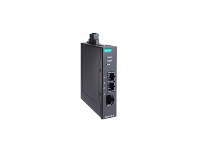 Moxa IMC-P21A-G2-S-SC/KC - Entry-level PoE+ industrial 10/100Base-T(X) to 100Base-FX media converter, single-mode port with SC c by MOXA