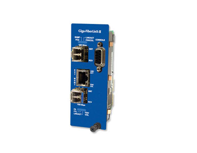 856-14761 - ** DISCONTINUED ** iMcV-Giga-FiberLinxX-II, SFP/ SFP (Two SFP/1250-ED Modules) by IMC