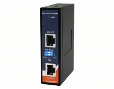 ORing INJ-101GT++-60W - 1-port Gigabit 60W PoE Injector, IEEE802.3at/LTPoE++ by ORing Industrial Networking
