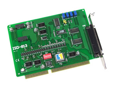 ISO-813 - 32 Channel isolated singled-ended analog input Board by ICP DAS