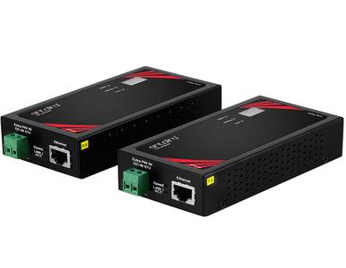 Antaira LEP-301M-KIT - *Discontinued* -  Industrial IP30 Ethernet Extender, 1km 10/100Mbps Ethernet PoE Extender (1 Pair) by ANTAIRA