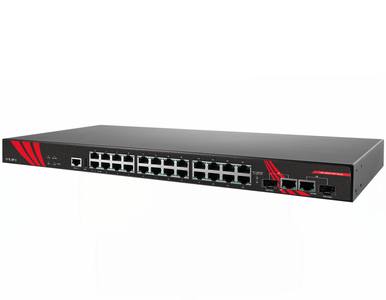 LMX-2602G-SFP-T - 26-Port Industrial Gigabit Managed Ethernet Switch, w/24*10/100/1000Tx RJ45 and 2*Gigabit Combo Ports (2*10/10 by ANTAIRA