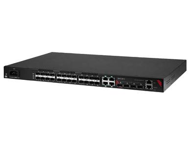 LMX-3228G-10G-SFP-AC - 32-Port Industrial Gigabit Managed Ethernet Switch, with 4*10/100/1000 RJ45 Ports, 24*100/1000 SFP Slots, by ANTAIRA