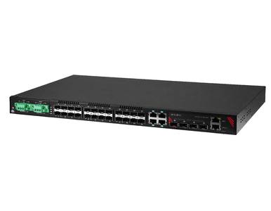 LMX-3228G-10G-SFP-DD - 32-Port Industrial Gigabit Managed Ethernet Switch, with 4*10/100/1000 RJ45 Ports, 24*100/1000 SFP Slots, by ANTAIRA