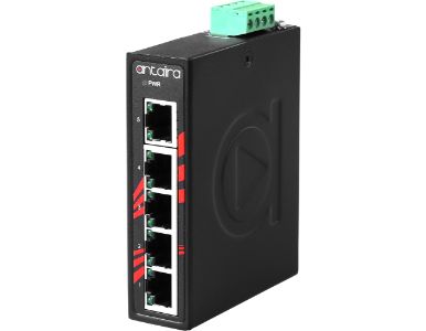 LNX-C500-CC - Compact 5-Port Industrial Unmangaed Ethernet Switch, w/5*10/100TX with Conformal Coating by ANTAIRA