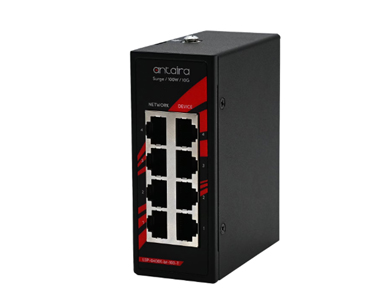 Antaira LSP-0400X-bt-100-T - Industrial 4-port Ethernet PoE Surge Protector, with 4*10/100/1G/2.5G/5G/10G RJ45 Ports for PoE IN by ANTAIRA