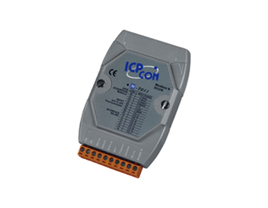 M-7011 - 1-channel Analog Input, 1-channel Digital Input and 2-channel Digital Output data acquisition module. by ICP DAS