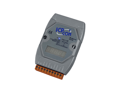ICP DAS M-7011D - 1-channel Analog Input, 1-channel Digital Input, and 2-channel Digital Output data acquisition module with dis by ICP DAS