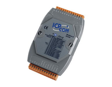 ICP DAS M-7015 - 6 Analog Input Channel RTD Input Data Acquisition Module, communicable over Modbus RTU and RS-485 by ICP DAS
