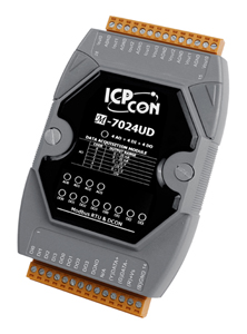 ICP DAS M-7024UD - M-7024U with display by ICP DAS