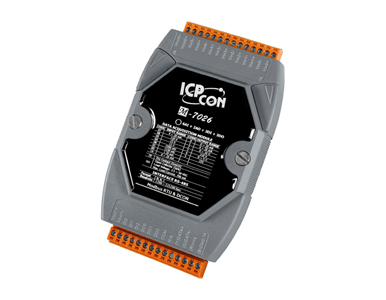 ICP DAS M-7026 - Modbus RTU Data Acquisition Module, Analog, Digital Inputs & Outputs by ICP DAS