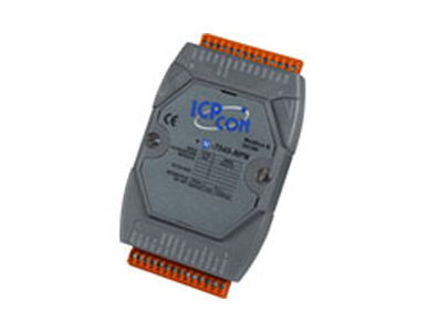 M-7045D-NPN - 16 Channel Source Type Isolated Digital Output (Counter), Data Acquisition Module, communicable over Modbus RTU an by ICP DAS