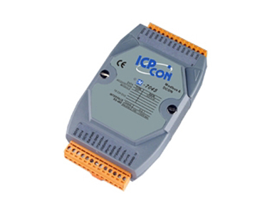 M-7045 - 16 Channel Source Type Isolated Digital Output (Counter), Data Acquisition Module, communicable over Modbus RTU and RS- by ICP DAS
