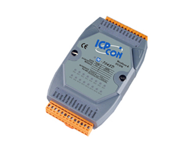 M-7045D - 16 Channel Source Type Isolated Digital Output (counter) Data Acquisition Module, communicable over Modbus RTU and RS- by ICP DAS