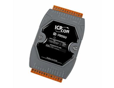 ICP DAS M-7055U - 8-ch Isolated DI (Dry, Wet) and 8-ch Isolated DO (Sink/Source, 3.5~80 VDC) Module by ICP DAS