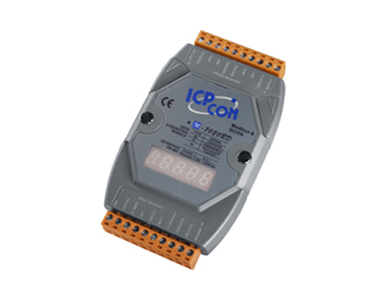 M-7080BD - 2 Channel Counter / Frequency Input Data Acquisition Module with Digital Output with LED Display communicable over Mo by ICP DAS