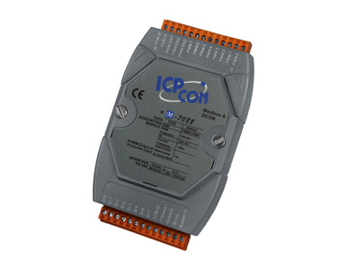 ICP DAS M-7088 - 8-Channel PWM Isolated Output and 8-Channel High Speed Counter Digital Input Module (Frequency), communicable o by ICP DAS