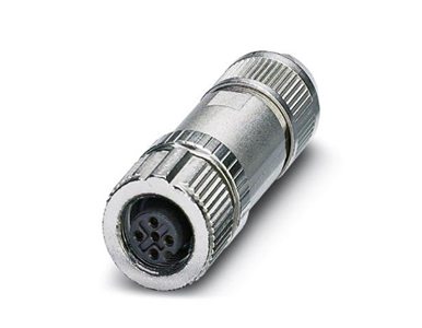 M12A-4PFF-IP67 - Phoenix Contact 4-pin female A-coded  connector by MOXA