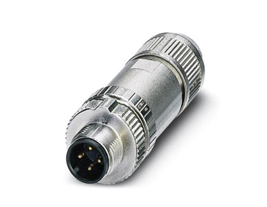 Moxa M12A-4PMM-IP67 - Phoenix Contact 4-pin male A-coded  connector by MOXA