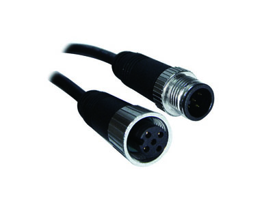 M12C-5M5F-3000D - *Discontinued* - 5-pin M12 Male to 5-pin M12 Female IP-67 Power Cable, 30M - D Coding by ORing Industrial Networking