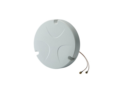 Moxa MAT-WDB-CA-RM-2-0205 - MIMO 2x2, 2.4/5 GHz, dual-band ceiling antenna, 2/5 dBi, RP-SMA-type (male) by MOXA