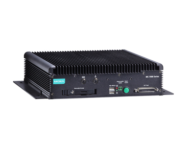 Moxa MC-7230-DC-CP-T - x86-based industrial computer with Intel Core i3 3120ME processor, fanless, wide temperature by MOXA