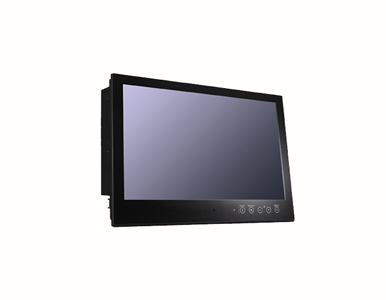MD-224X - 24-inch display, 16:9 aspect ratio, full HD (1920x1080), LED backlighting, RS-232 & RS-422/485 serial ports, dual-powe by MOXA