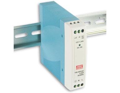 Advantech MDR-10-5 - *Discontinued* - Mean Well MDR Industrial slimline power supplies, PS, DIN, slim, plastic, 10W, 5V by Advantech
